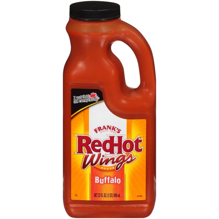 Bbq redhot wings frank kickin sauce cayenne buffalo original