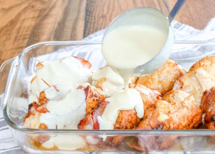 Chicken cordon bleu recipe sauce