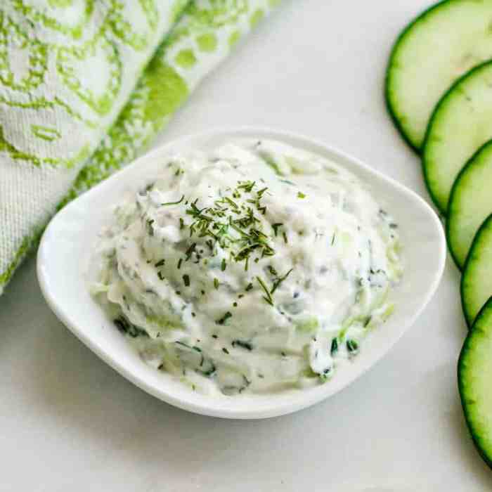 Homemade tzatziki sauce recipe