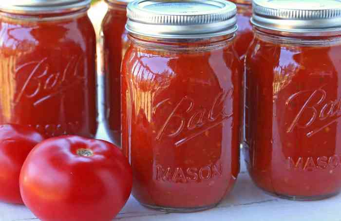 Recipe canning marinara sauce