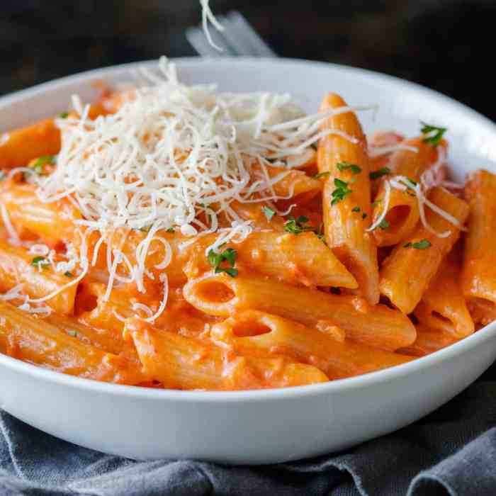 Spicy vodka sauce recipe