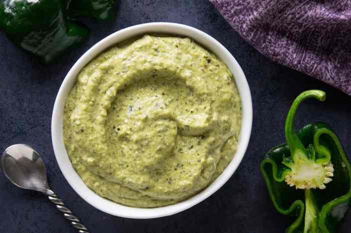 Poblano sauce recipe