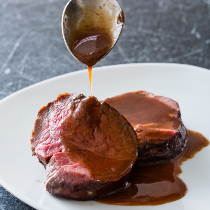 Recipe for red wine sauce for beef with sweet wine