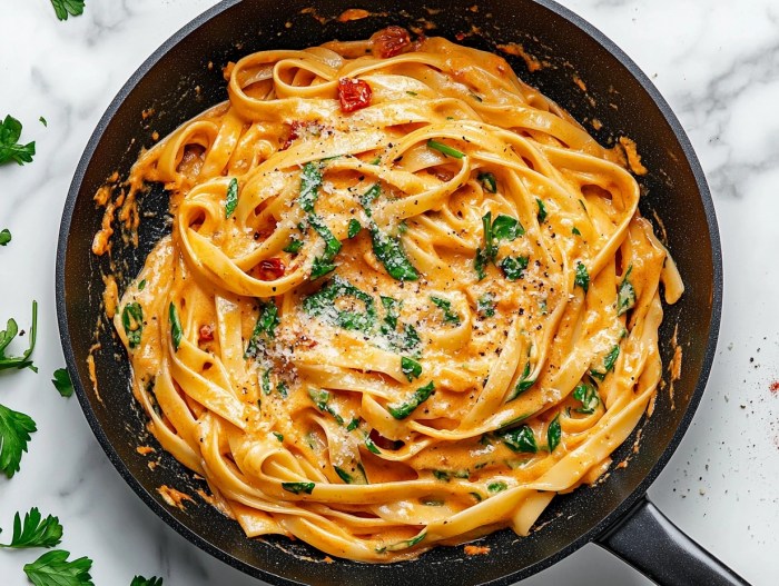 Creamy tomato pasta sauce recipe