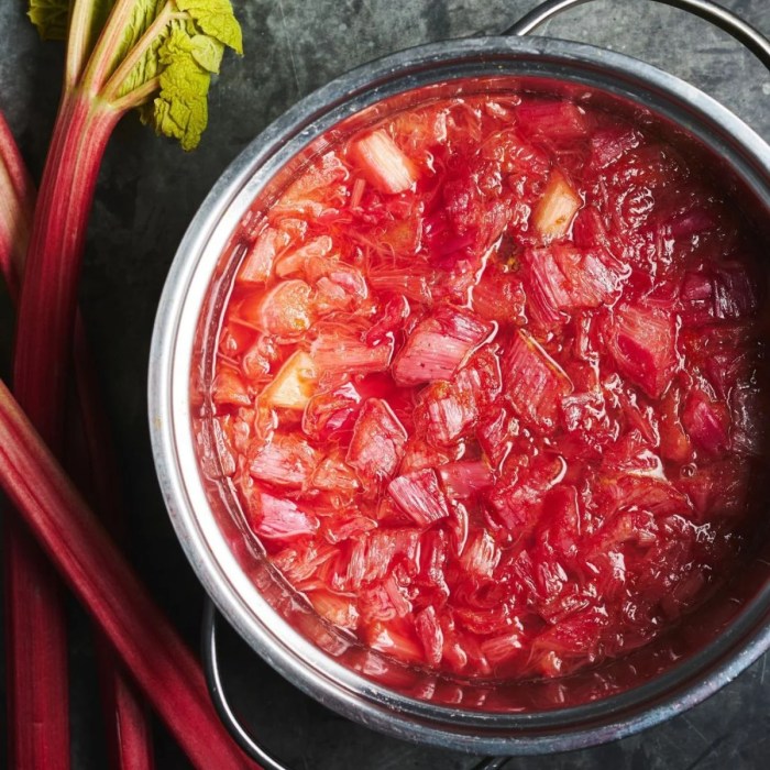 Rhubarb recipes sauce