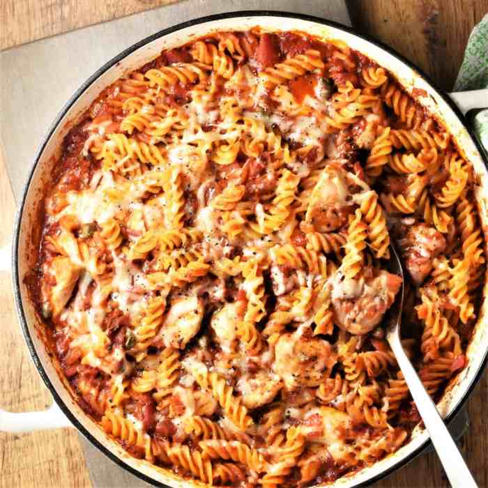 Chicken and red sauce recipes