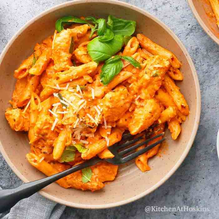 Spicy vodka sauce recipe