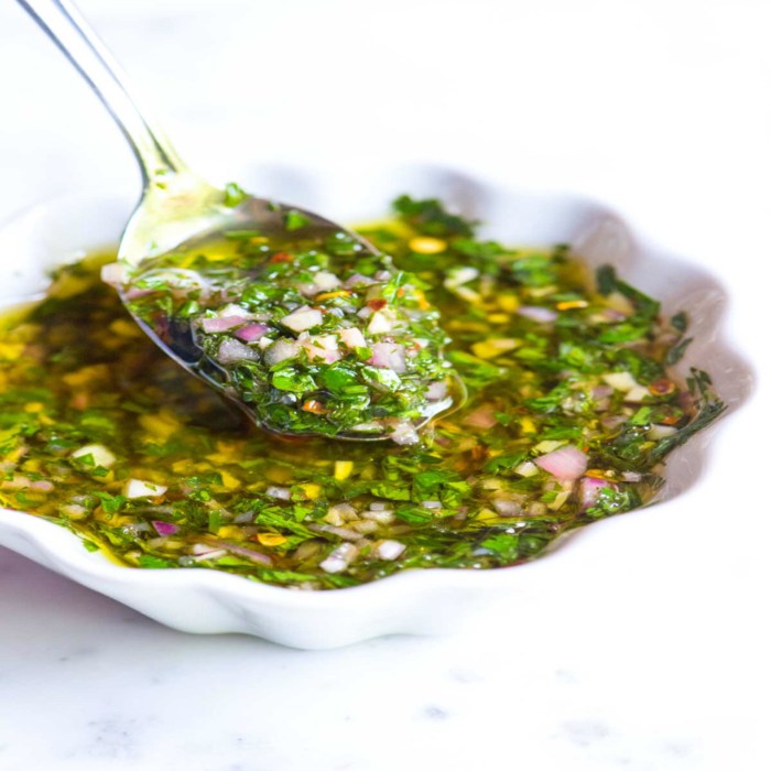 Chimmichurri sauce recipe