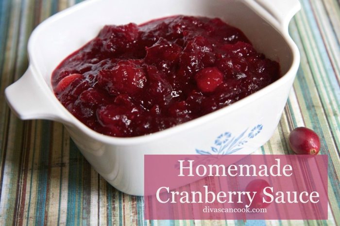 How to make cranberry sauce recipe