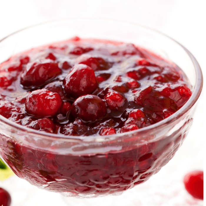 Recipe fresh cranberry sauce